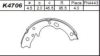 ASIMCO K4706 Brake Shoe Set, parking brake